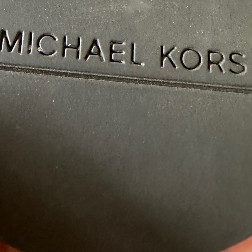 MICHAEL KORS 🖤Skyler Knit Bootie Wedge SNEAKER Black W8.5 StreetChic ATHLEISURE - Picture 11 of 11
